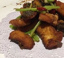 Dry-Fried Glutinous Rice Fish