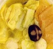 Egg Dumpling in Rich Soup