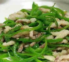 Green Pepper Shredded Pork