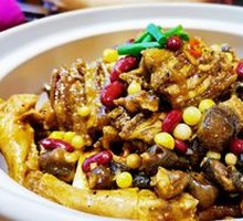 Turtle and Free-range Chicken Stew