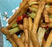 Dry-Fried Lotus Root Strips
