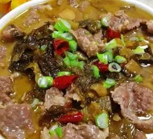 Sour Cabbage Beef Slices