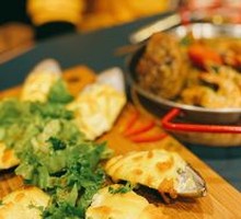 Cheese Baked Mussels