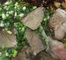 Scallion Beef Noodles