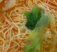 Spicy Red Soup Dumpling Noodles