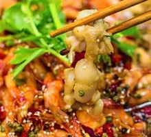 Spicy Frog Legs with Shrimp