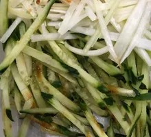 Cucumber and Scallion Salad