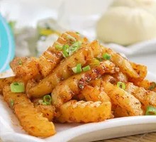 Sichuan Leshan Style Wolf Tooth Potatoes