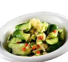 Knife-Pounded Cucumber