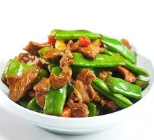 Stir-Fried String Beans with Pork