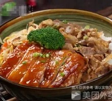 Black Pepper Chicken and Beef Rice