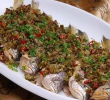 Pickled Mustard Greens with Small Yellow Croaker