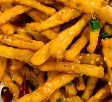 Dry-Fried Lotus Root Strips