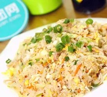 Egg and Pork Stir-Fried Rice