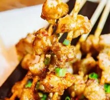 Grilled Chicken Gizzards