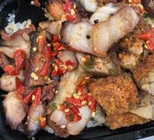 Barbecue Pork and Beef Combo