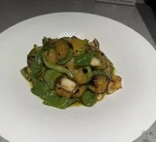 Green Pepper Pan-Fried Earth Eggplant
