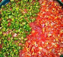 Freshly Sliced Beef with Double Peppers