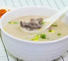 Lean Pork and Liver Porridge