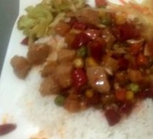 Kung Pao Chicken Rice Bowl