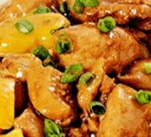 Golden Chestnut Chicken Rice Bowl