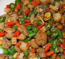 Stir-Fried Pig Intestines