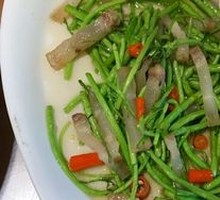 Preserved Pork with Water Bamboo Shoots