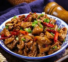 Dry-Fried Pork Intestines