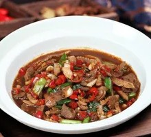 Double Pepper Stir-fried Deer Liver