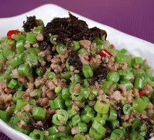 Minced Pork with Green Beans