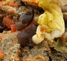 Steamed Eel in Pickled Chili Sauce