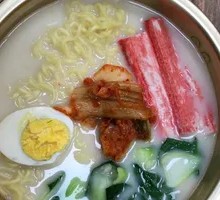 Fresh Crab Stick Hot Pot Noodles