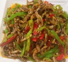 Stir-Fried Eel Strips