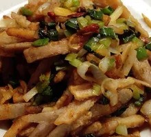 Dry-Fried Lotus Root Strips