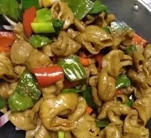 Spicy Pork Intestines Stir-fry