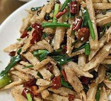 Dry-Fried Lotus Root Strips