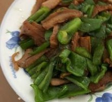 Green Pepper Beef Tripe