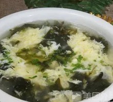 Seaweed and Egg Soup