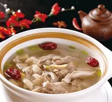Pork Stomach and Free-range Chicken Soup