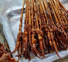 Grilled Squid Tentacles