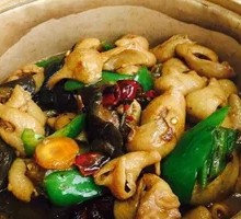 Eggplant Stewed with Pork Intestines