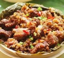 Steamed Pork Ribs with Glutinous Rice