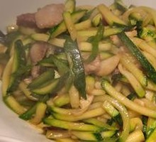 Stir-fried Pumpkin Strips