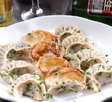 Leek and Pork Dumplings