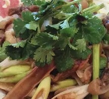 Scallion-Flavored Lamb Face Salad