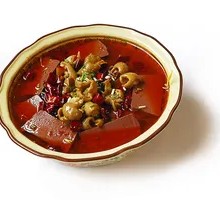 Duck Blood and Intestines