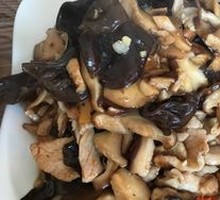 Shiitake Mushroom and Pork Strips