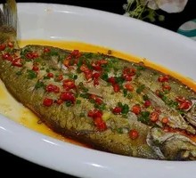 Pan-Seared Large Catfish