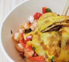 Shrimp and Tofu Skin Stir-fry