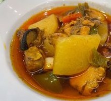 Stewed Chicken with Brown Sauce